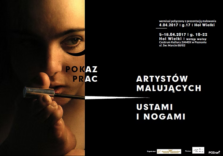 Wystawa Prac Artystów Malujących Ustami i Nogami